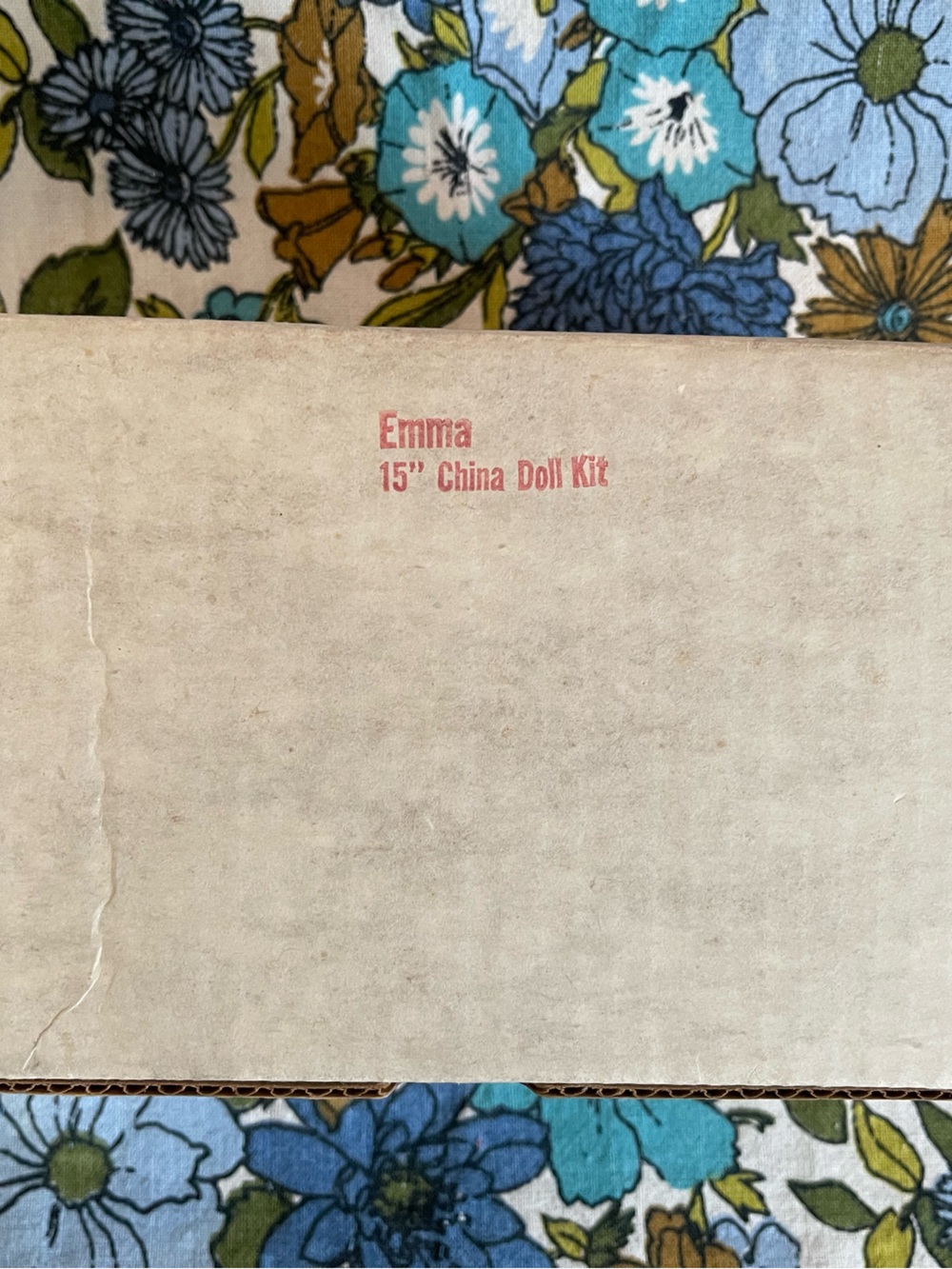 Vintage Emma 15" China Doll Kit